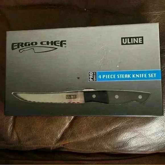 Steak knife Set of 4 Knives- Tomato, utility, knife Ergo Chef Pro-Series II - Picture 1 of 3